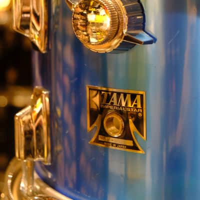 Tama Imperialstar 18/10/12/14 1980s - Metalic Blue image 6