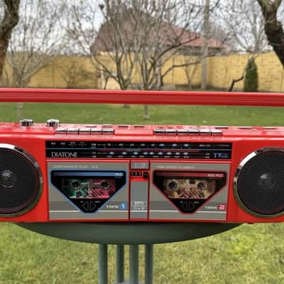 DIATONE MITSUBISHI Rare Vintage Mint Boombox Getto blaster Warranty Tested image 2