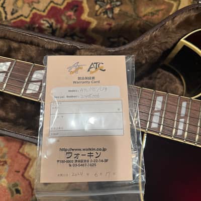 Archtop Tribute Custom ATC175/LFB 2024 - Late 50s Burst image 4
