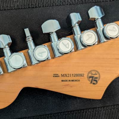 2021 Fender Player Plus 75th Anniversary Stratocaster HSS  - Silverburst image 6
