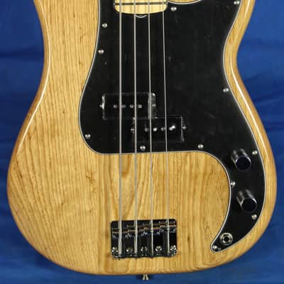 Fender Limited Edition '70s Ash Precision Bass Natural | Reverb