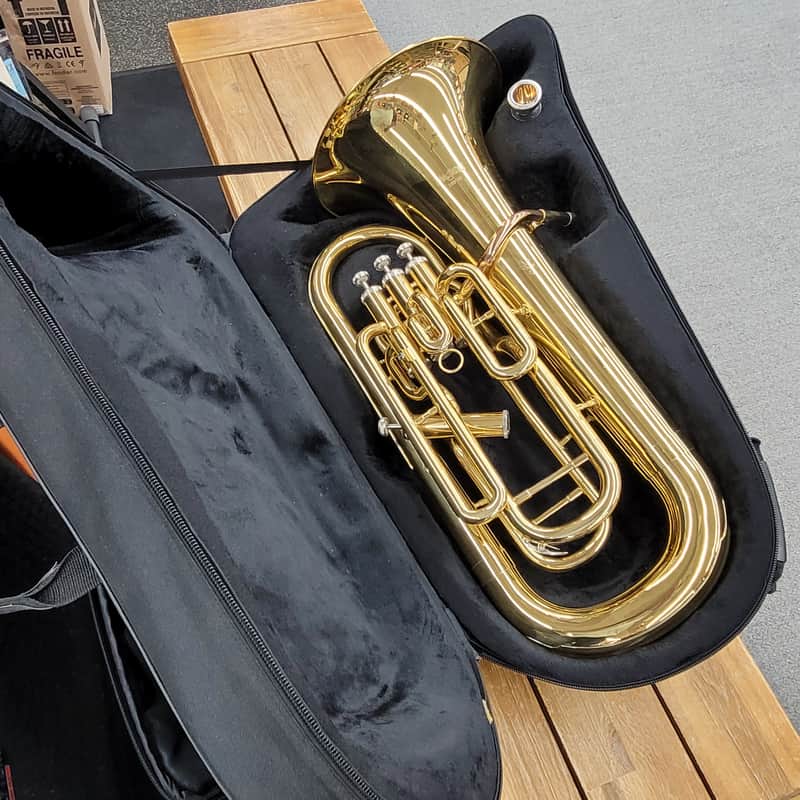 Magilanck MEP 102 4-Valve Euphonium with Case - Brass image 1