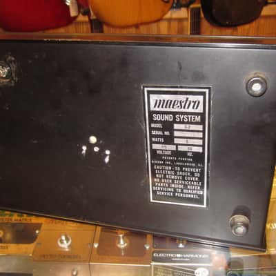 Maestro Rhythm N Sound For Guitar G2 1967 Black image 6