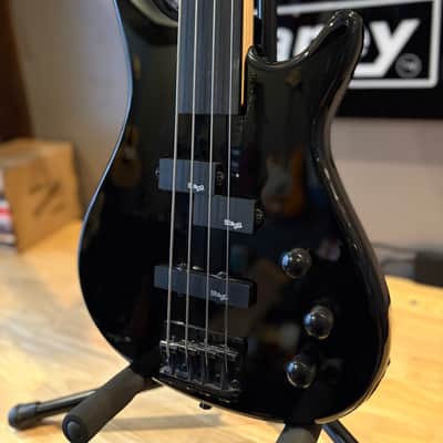 Stagg BC300FL Fretless Fusion 2020s - Black image 7