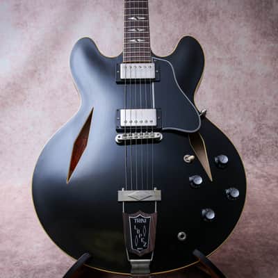 GIBSON USA Custom Shop '64 Trini Lopez Murphy Lab Ultra Light Aged " Ebony + Rosewood" (2022) image 4