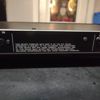 Yamaha REV100 Digital Reverberator 1990s - Black image 5