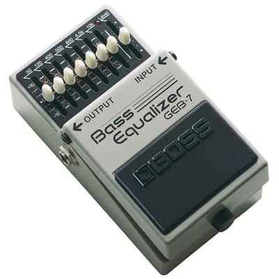 Boss GEB-7 7-Band Graphic Bass Equalizer Pedal - Open Box image 3
