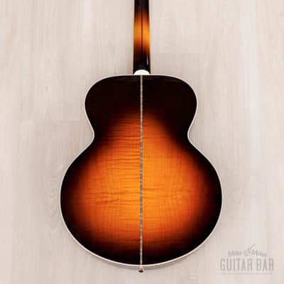 1995 Gibson J-200 Jumbo Guitar Vintage Sunburst, Figured Maple w/ Case image 3