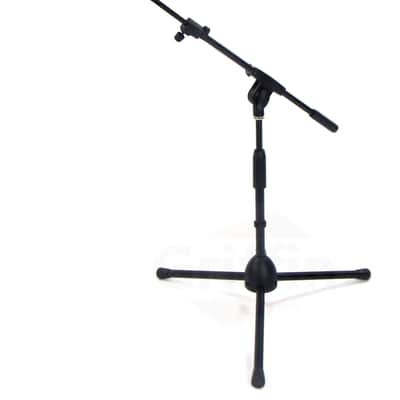 GRIFFIN Short Boom Mic Stand (Low Profile-X Series) – Tripod Mount for Kick Drum, Guitar Amps, Studio Desks, Singing & Home Recording Use image 4