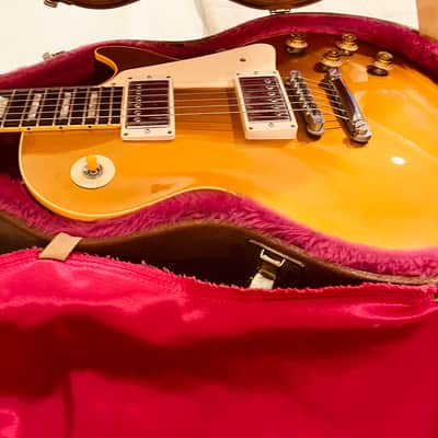Gibson Historic Collection '57 RI Les Paul Goldtop Reissue 1995 - Antique Gold image 1