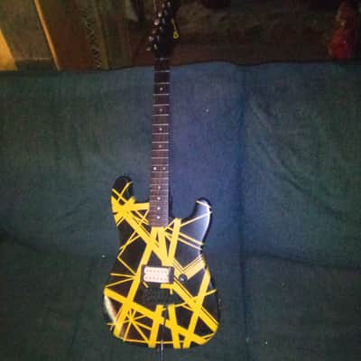 Partscaster VHII Bumblebee Unknown Black w/Yellow Stripes image 1