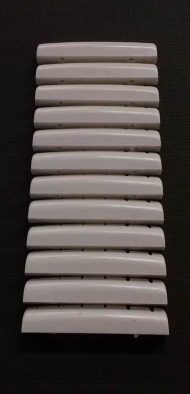 Mighty Mite Acoustic Guitar Nuts in White lot of 12 image 1