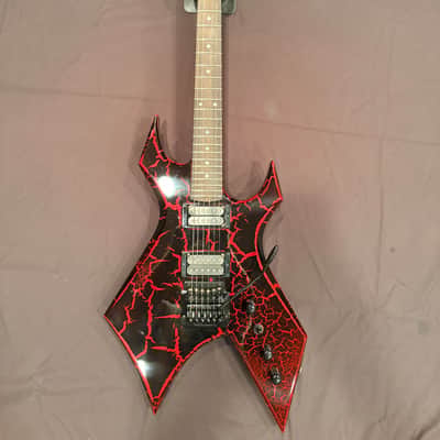 B.C. Rich USA Custom Shop Stranger Things “Eddie's” NJ Warlock 2022 Relic Crackle image 2