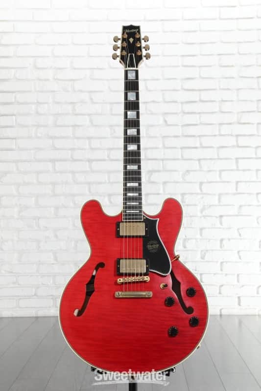 Heritage Custom Shop Core Collection H-555 Electric Guitar - Artisan Aged Trans Cherry (H555CCAATCd1) image 1