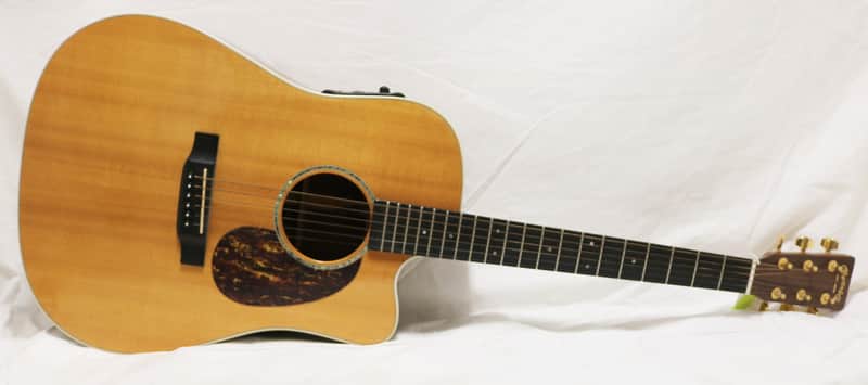 2003 Martin DC-16 RE Premium Acoustic Electric Guitar With Prefix Premium Blend image 1