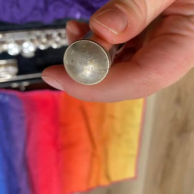 Gemeinhardt 2SP Straght-Headjoint Flute with Offset G 2010s - Silver-Plated image 6