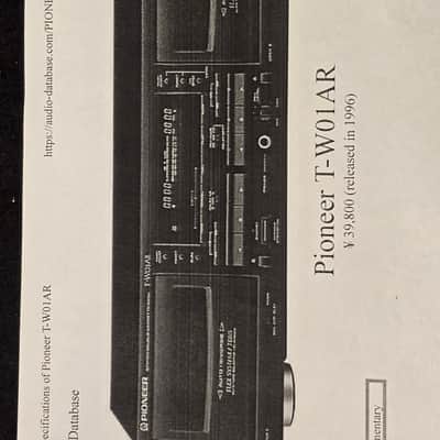 Optimus SCT-55 dual bay cassette deck Late 1990s - Black image 20