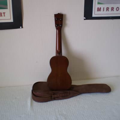 1950 Martin Ukulele Mahogany Brazilian Rosewood Vintage Soprano Model Nice! image 2