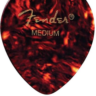 Fender 347 Shape Picks, Shell, Heavy, 12 Count 2016