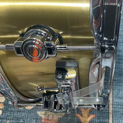 DW Performance Polished Brass Snare Drum 5.5x14 image 3