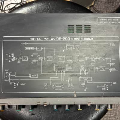 Vintage Boss DE-200 Digital Delay 1980’s Rackmount image 2