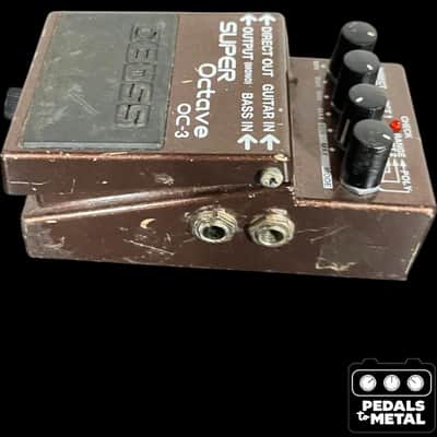 Boss OC-3 Super Octave (Dark Gray Label) 2003 - Present - Brown - X17763 image 5