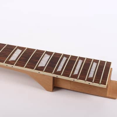 Guitar Neck 22fret 24.75inch Mahogany Rosewood Fretboard One piece image 4
