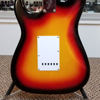 used 2018 Fender Custom Shop Ron Thorn Masterbuilt 1966 Stratocaster NOS with Brazilian Rosewood Fingerboard in Three Tone Sunburst, Excellent Condition with OHSC & Case Candy! image 10