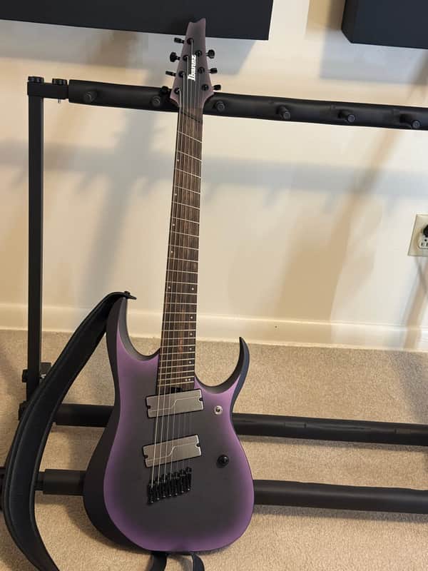 Ibanez RGD71ALMS-BAM Axion Label 2019 - Black Aurora Burst image 1