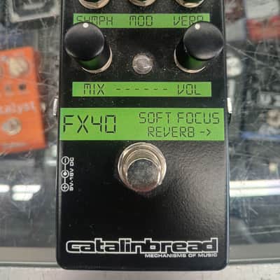 Catalinbread Soft Focus Reverb 2022 - Present - Black / Green image 1
