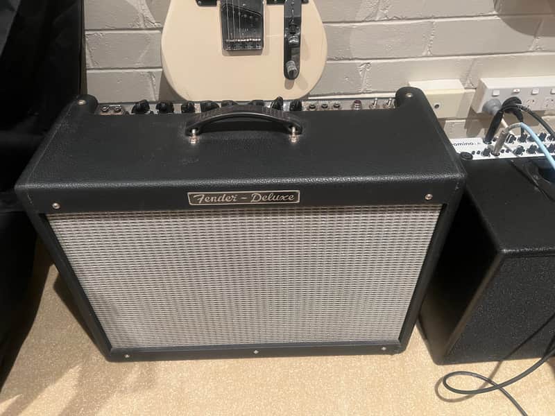 Fender Hot Rod Deluxe 3-Channel 40-Watt 1x12" Guitar Combo 1996 - 2001 - Black image 1