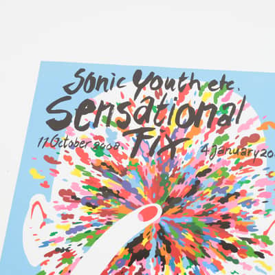 Sonic Youth at Museion Museum of Modern and Contemporary Art Poster 18"x13" Owned by Sonic Youth image 3