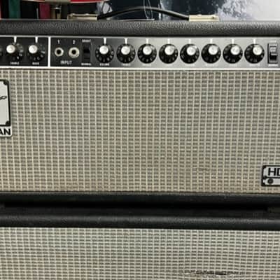 Music Man HD130 Reverb 212RH Full Stack 1970-1976 vintage tube image 2