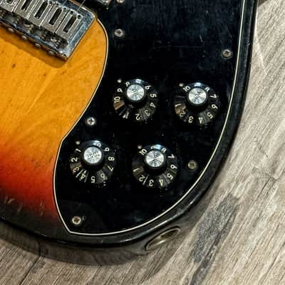 Fender Telecaster Deluxe Sunburst 1974 image 4