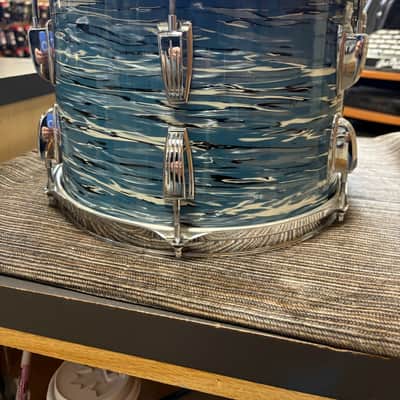 Ludwig 13"x9" Tom - Blue Oyster Wrap (1969) image 2