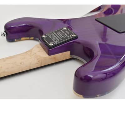 Schecter CET Custom USA Masterwork Guitar with Buckeye Burl Stabilized Top image 12