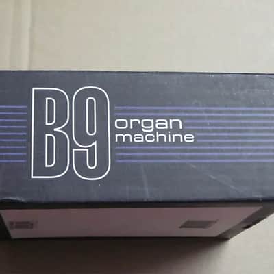 lightly handled - generally clean (some very lite cloudy surface scuffs / surface gray markings) Electro Harmonix EMPTY CARDBOARD BOX & original Owner's Instructions & warranty / registration paperwork ONLY for B9 Organ Machine pedal (NO: Pedal/Adapter) image 15