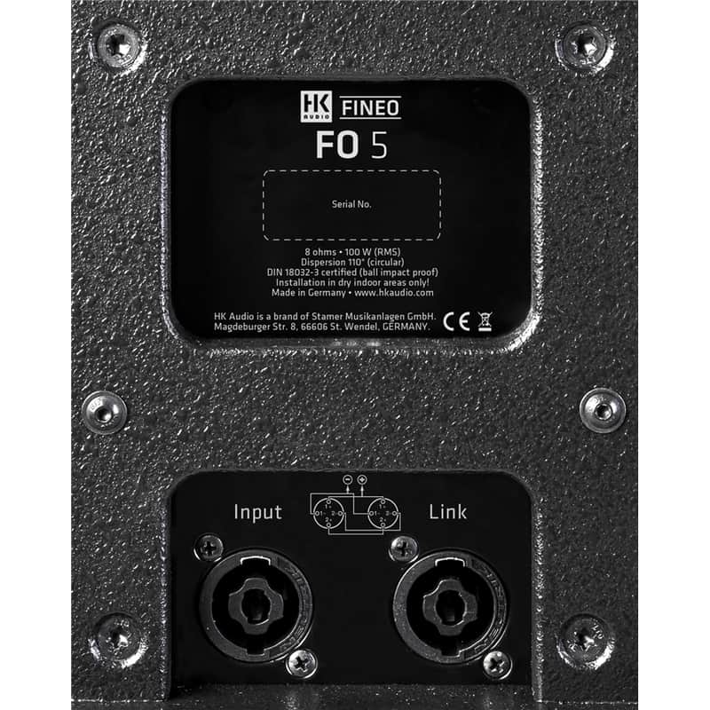 HK Audio Fineo FO 5 Nero image 1