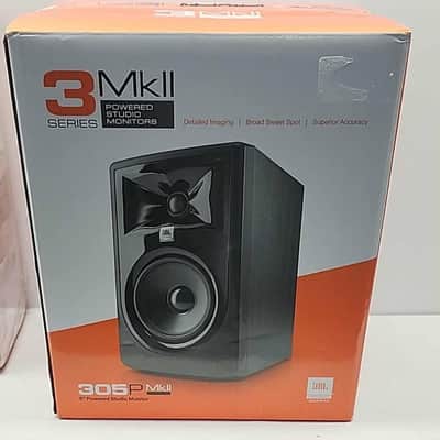 Immagine JBL 305P MkII Powered 5'' Two-Way Studio Monitor (single) 2024 - Present - Black - 3