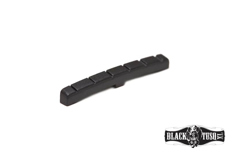 Graph Tech PT-5000-00 BLACK TUSQ XL 1-3/8" E-to-E Slotted Fender-Style Guitar Nut image 1