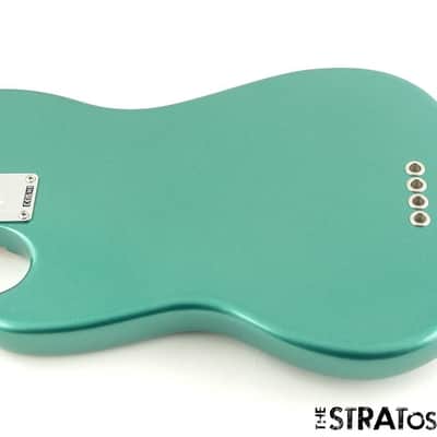 Fender American Professional Classic Mustang Bass BODY + HARDWARE Sherwood Green image 3