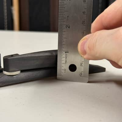 NOS Rosewood Archtop Bridges Very Tall! (B-490) image 3
