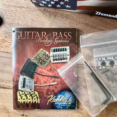 N.O.S Original 80’s Kahler 7200 Tremolo Bridge System + String Lock image 5