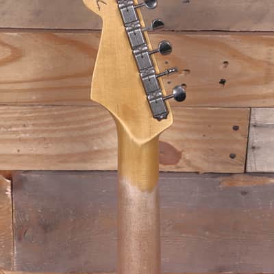 Fender Postmodern Stratocaster Journeyman Relic Aged White Blonde w/  Case image 7