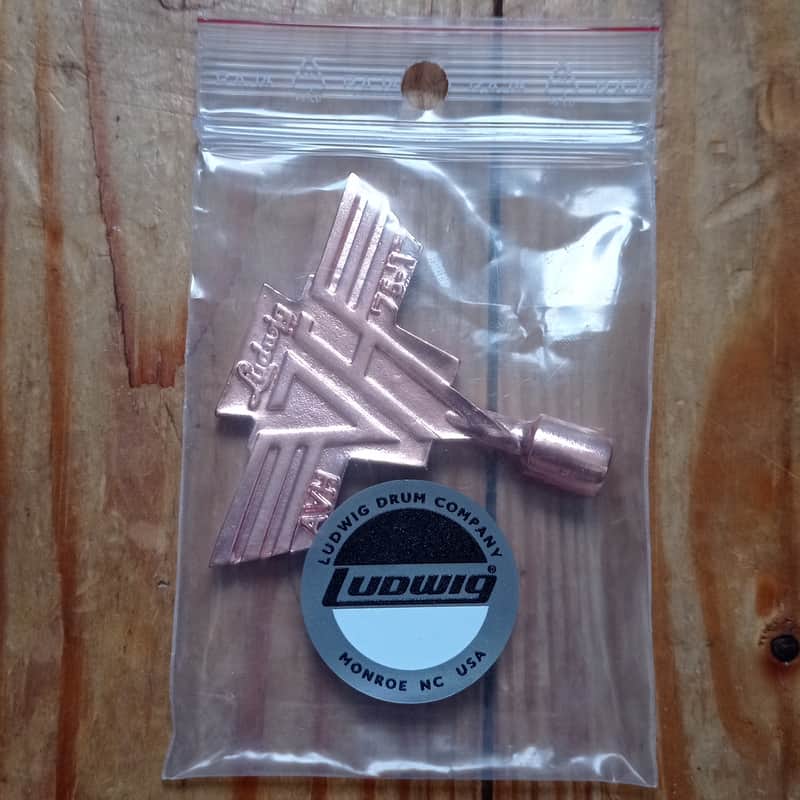 Ludwig Limited edition, Rare, Collectable Alex Van Halen drum key  2017 - Custom Copper image 1