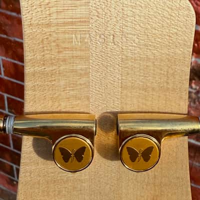 Fodera Monarch Std. 4 String Bass 2020 - gorgeous Fiddleback Maple 8 lbs. 7 oz. example by the Fodera Boyz ! image 8