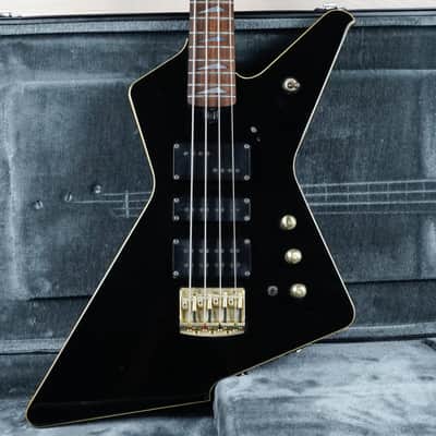 Ibanez Destroyer II DT870 Bass MIJ 1984 Black Vintage Japan Fujigen w/ Hard Case