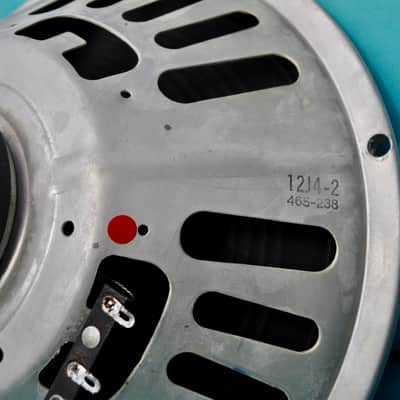 VOX labeled Oxford 12J4-2 1960s 8 Ohm Speaker Pair image 11