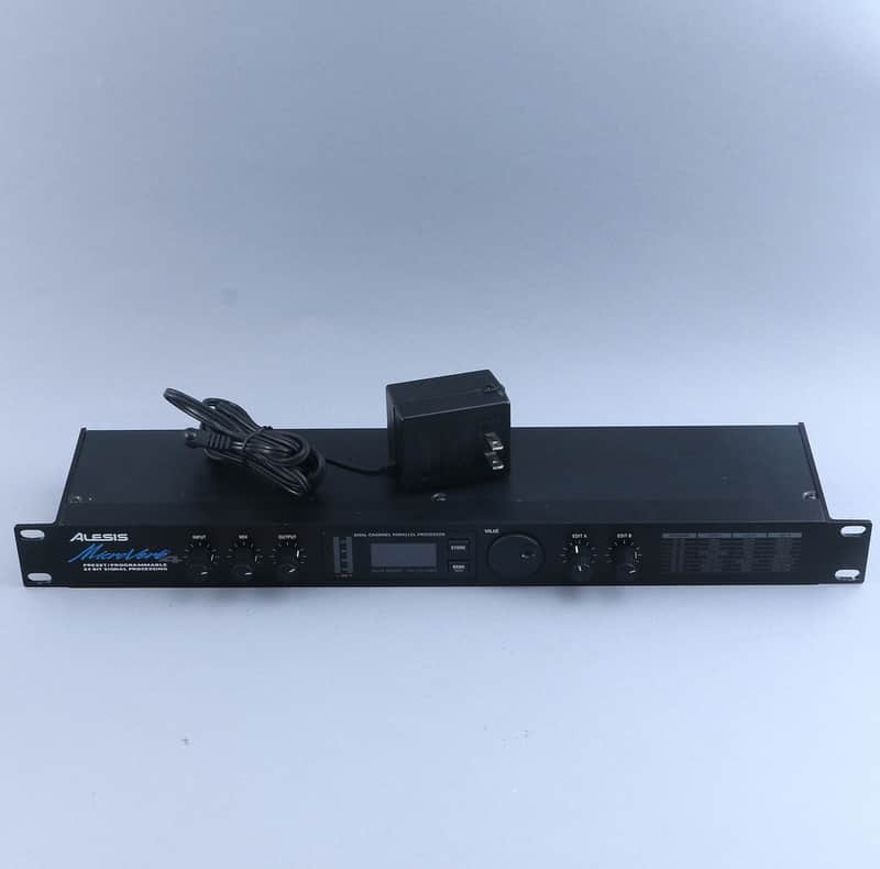 Alesis MicroVerb 4 24-Bit Guitar Rack Effects Processor P-20520 image 1