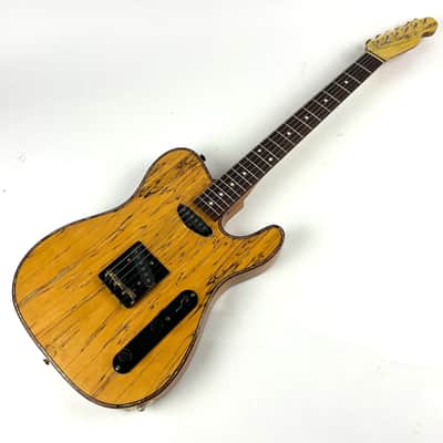 Custom Telecaster Abalone  Bound body with Spalted top. Rosewood board on Maple neck Fender Gigbag Included. image 1
